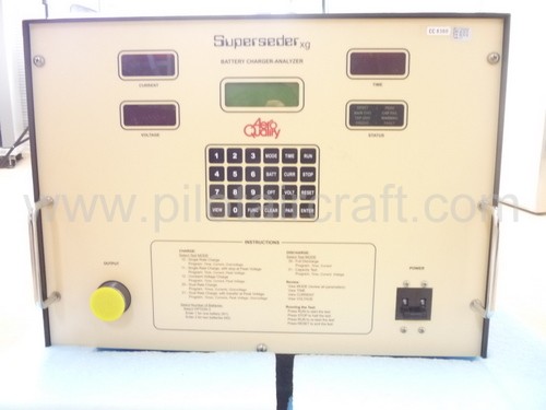 SUPERSEDER-XG   Battery charger-Analyzer